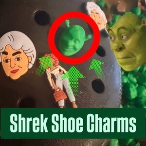 Shrek Shoe Charms